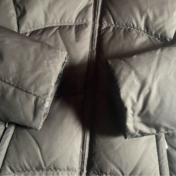 Eddie Bauer Black Down Filled Puffer Jacket Size Medium - Picture 5 of 16